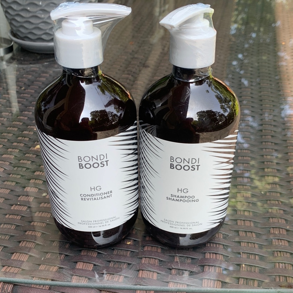 HG Shampoo and Conditioner Set - Black and White